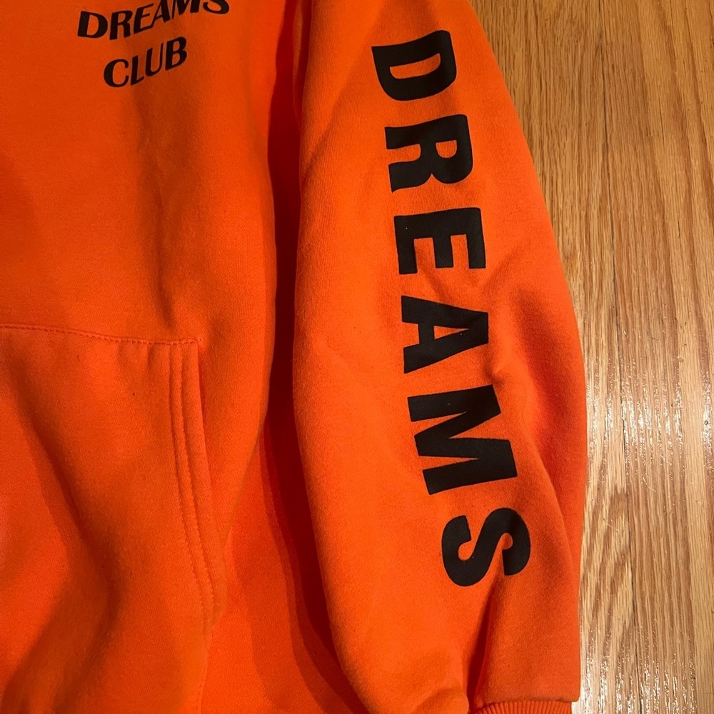 Adika Bright Orange Hoodie - Picture 3 of 4